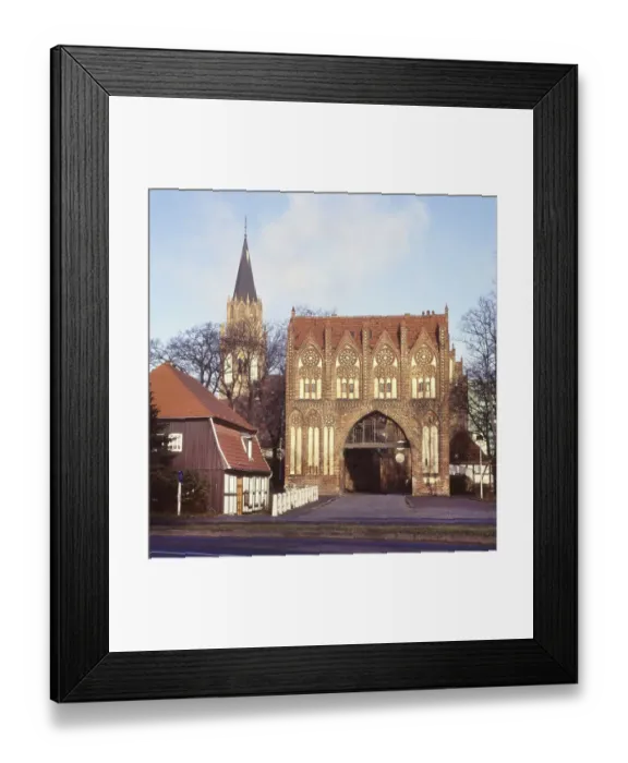 Framed Print : A visit to Neubrandenburg, here on 29