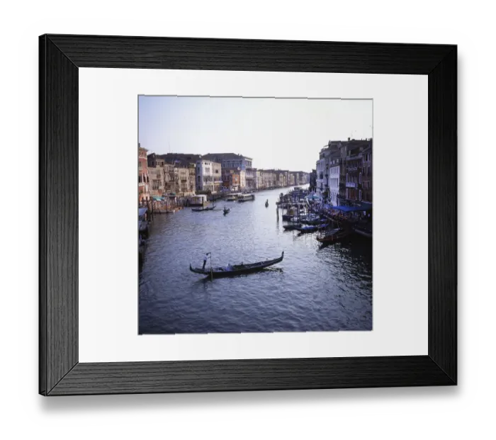 Framed Print : The city of the lagoons, here in Venice on 21