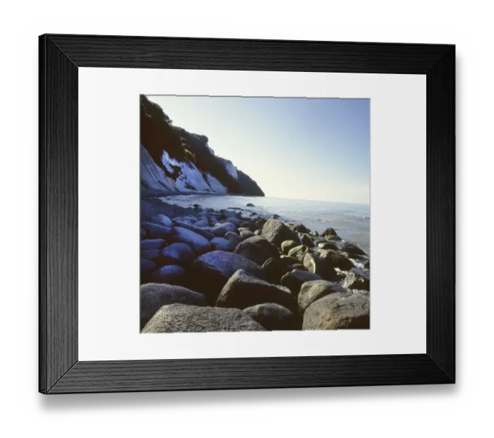 Framed Print : The visit to the landscapes on Ruegen Framed Print : The visit to the landscapes on Ruegen