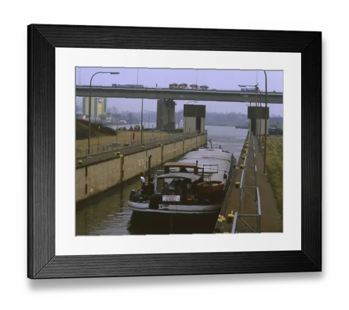 Framed Print : Duisburg inland port 80s Duisburg Framed Print : Duisburg inland port 80s Duisburg