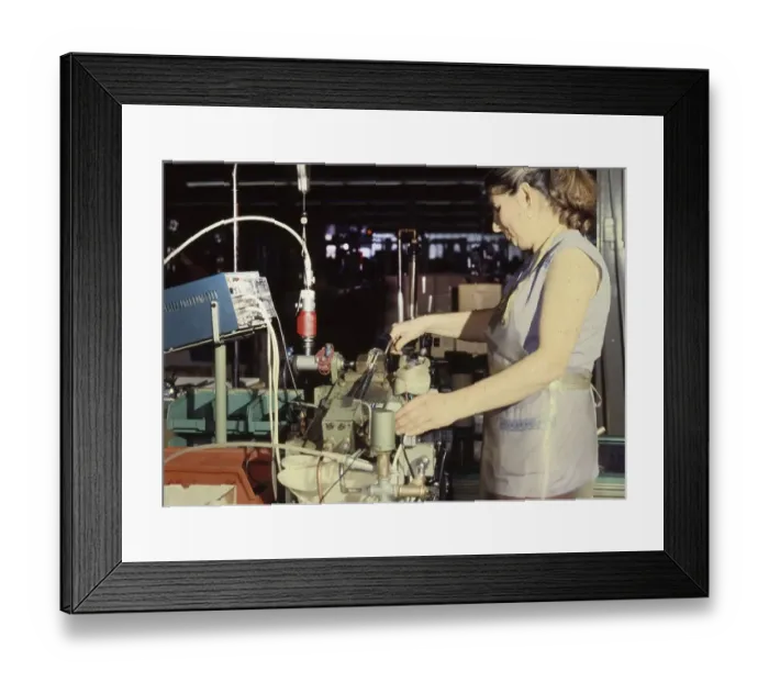 Framed Print : DEU, Germany: The historical slides from the 84-85 r years