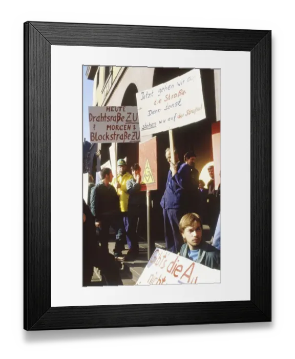 Framed Print : DEU, Germany: The historical slides from the 84-85 r years