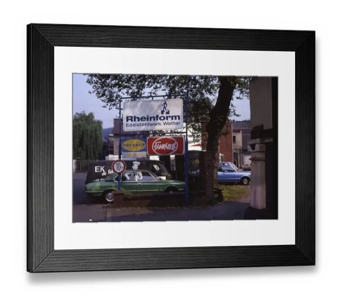 Framed Print : DEU, Germany: The historical slides from the 84-85 r years