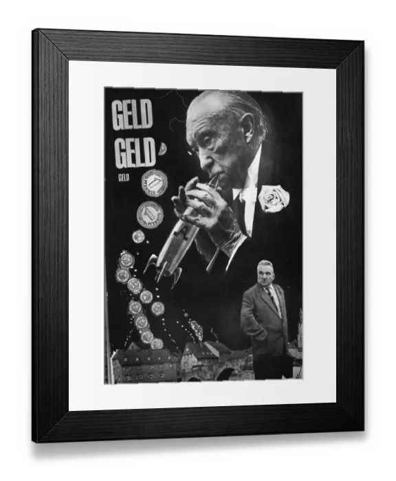 Framed Print : DEU, Germany, Dortmund: Personalities from politics Framed Print : DEU, Germany, Dortmund: Personalities from politics