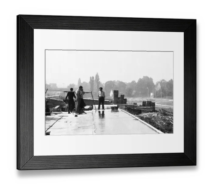Framed Print : DEU, Germany, Dortmund: Personalities from politics