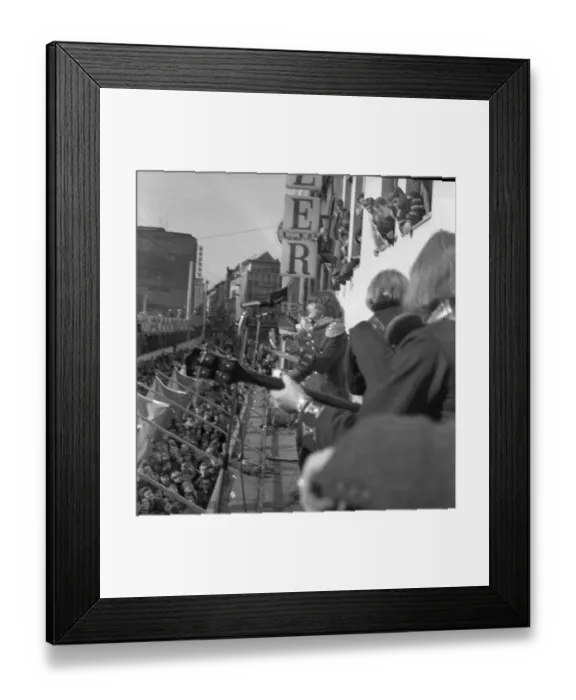 Framed Print : DEU, Germany, Dortmund: Personalities from politics