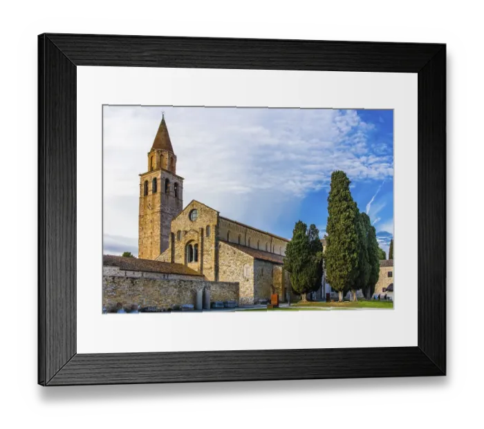 Framed Print : Basilica of Aquileia from the 11th century Framed Print : Basilica of Aquileia from the 11th century