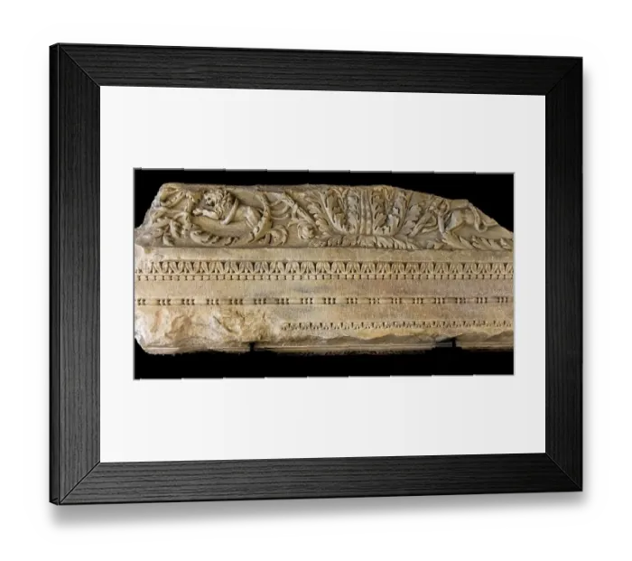 Framed Print : Archaeological excavations from early Christian and Roman times