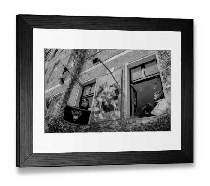 Framed Print : Germany, Berlin, 25 May 1991, PGH Gluehende Zukunft