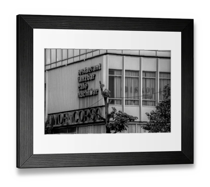 Framed Print : Germany, Berlin, 25.05.1991, LINDENCORSO Framed Print : Germany, Berlin, 25.05.1991, LINDENCORSO