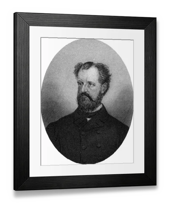 Framed Print : Engraving of Roscoe Conkling (October 30) Framed Print : Engraving of Roscoe Conkling (October 30)