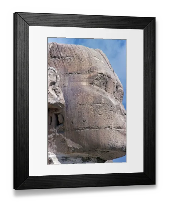 Framed Print : Great Sphinx of Giza, Cairo, Egypt