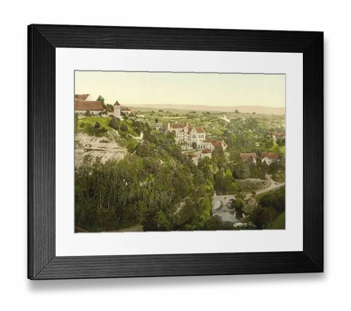 Framed Print : Rothenburg ob der Tauber in Bavaria Framed Print : Rothenburg ob der Tauber in Bavaria
