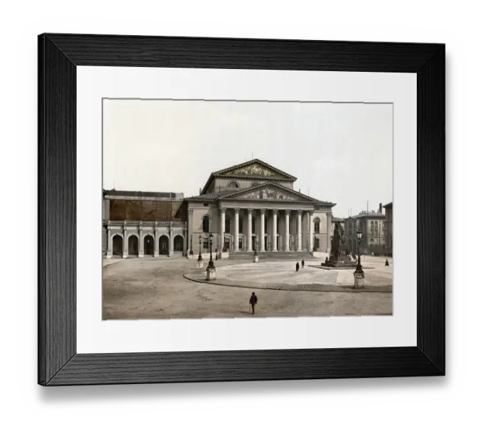 Framed Print : The State Theatre in Munich, Bavaria Framed Print : The State Theatre in Munich, Bavaria