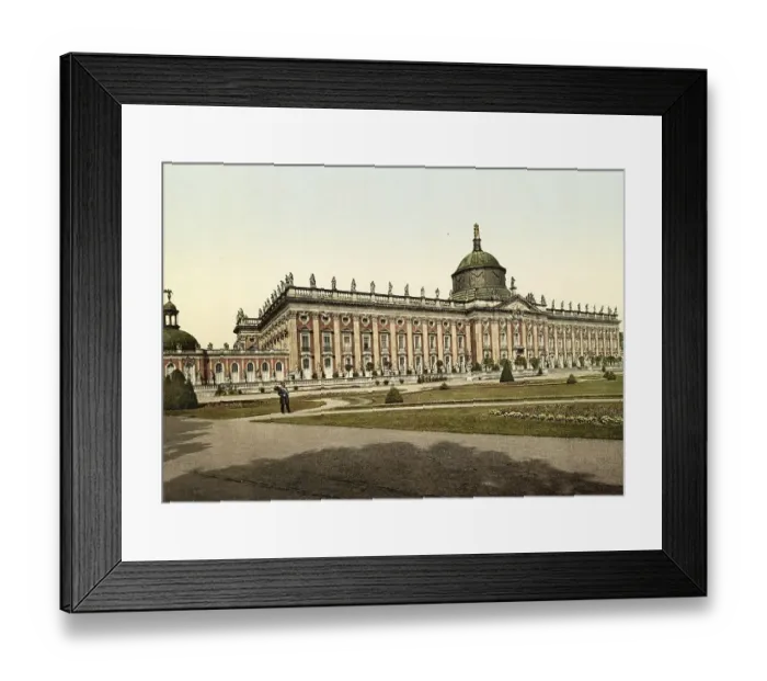 Framed Print : The New Palace in Potsdam, Brandenburg Framed Print : The New Palace in Potsdam, Brandenburg