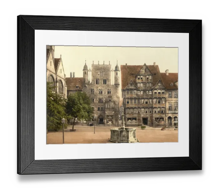 Framed Print : Tempelhaus, Tempelherrenhaus and Wedekindhaus on the market square in Hildesheim Framed Print : Tempelhaus, Tempelherrenhaus and Wedekindhaus on the market square in Hildesheim
