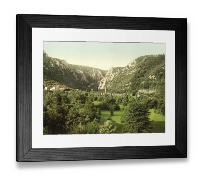 Framed Print : Thale near Bodetal in the Harz Mountains Framed Print : Thale near Bodetal in the Harz Mountains
