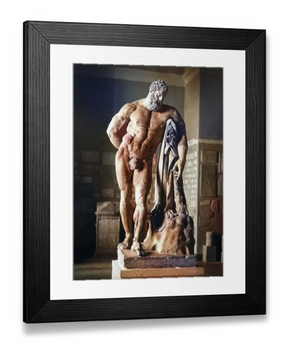 Framed Print : Farnese Hercules, Museum of Naples Framed Print : Farnese Hercules, Museum of Naples