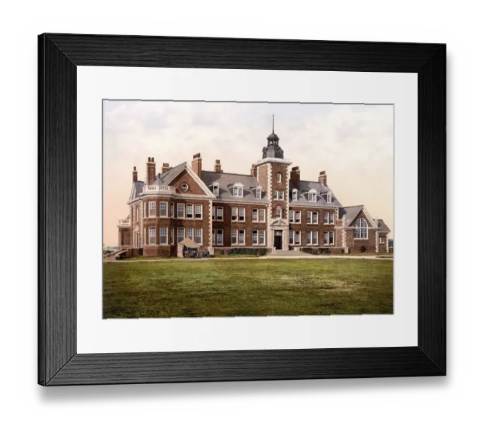 Framed Print : Rustington Convalescent Home, nursing home Rustington