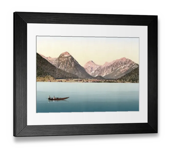 Framed Print : Der Achensee, Blick auf Pertisau Framed Print : Der Achensee, Blick auf Pertisau