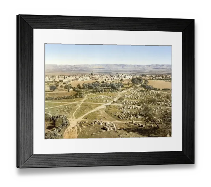 Framed Print : Panoramic view from the tower of the Fort Martyrs