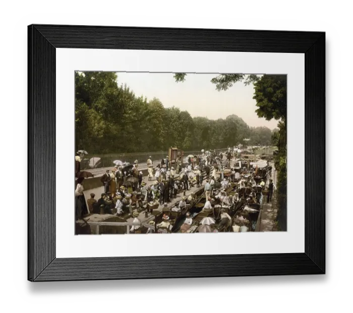 Framed Print : Windsor, Boulters Lock, Berkshire