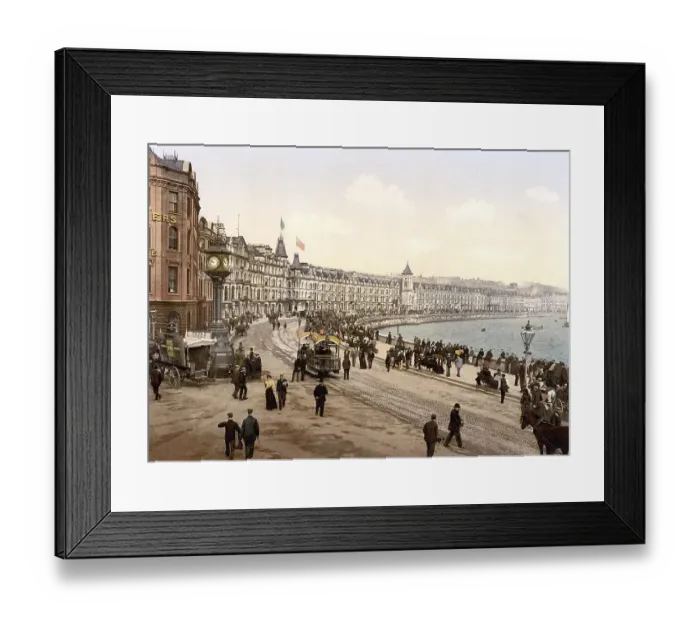 Framed Print : Douglas, Seepromenade, Isle of Man / loch promenade Framed Print : Douglas, Seepromenade, Isle of Man / loch promenade