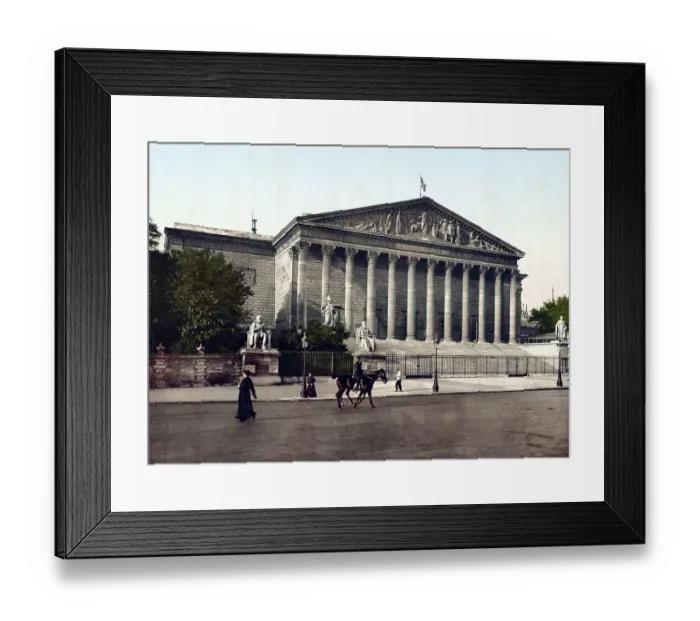 Framed Print : The Chamber of Deputies, Paris Framed Print : The Chamber of Deputies, Paris