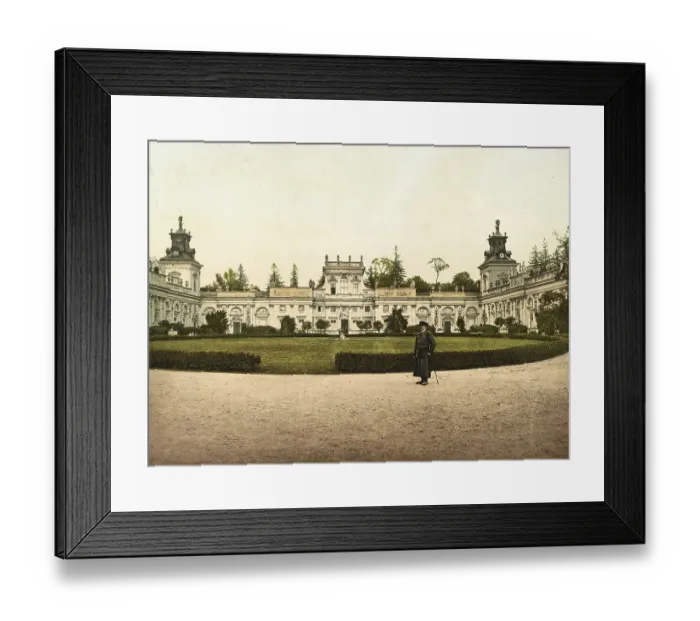 Framed Print : The Castle of Vilanov II, Warsaw