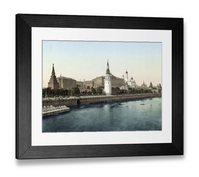 Framed Print : The Kremlin, Moscow, Russia, 1890 Framed Print : The Kremlin, Moscow, Russia, 1890