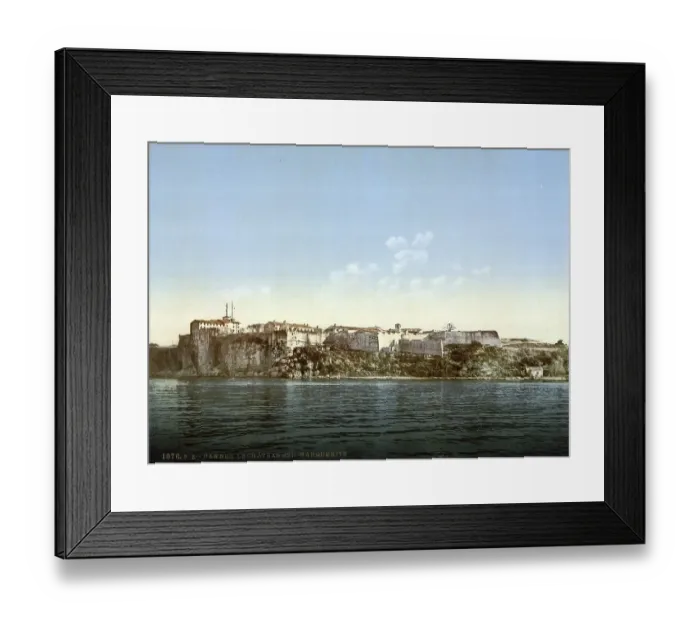 Framed Print : Saint-Marguerite Island, Cannes on the Cote d'Azur