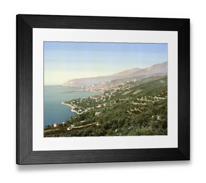 Framed Print : Col di Paggio, San Remo, Riviera Framed Print : Col di Paggio, San Remo, Riviera