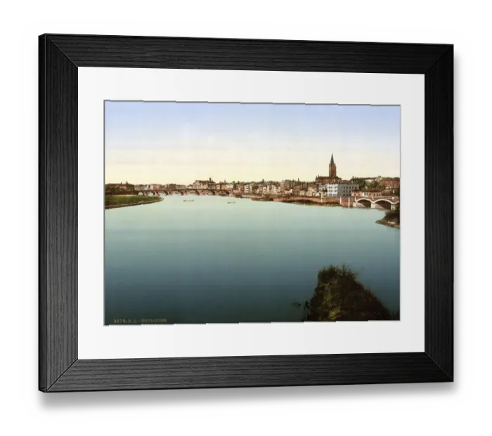 Framed Print : General view, Toulouse, France Framed Print : General view, Toulouse, France