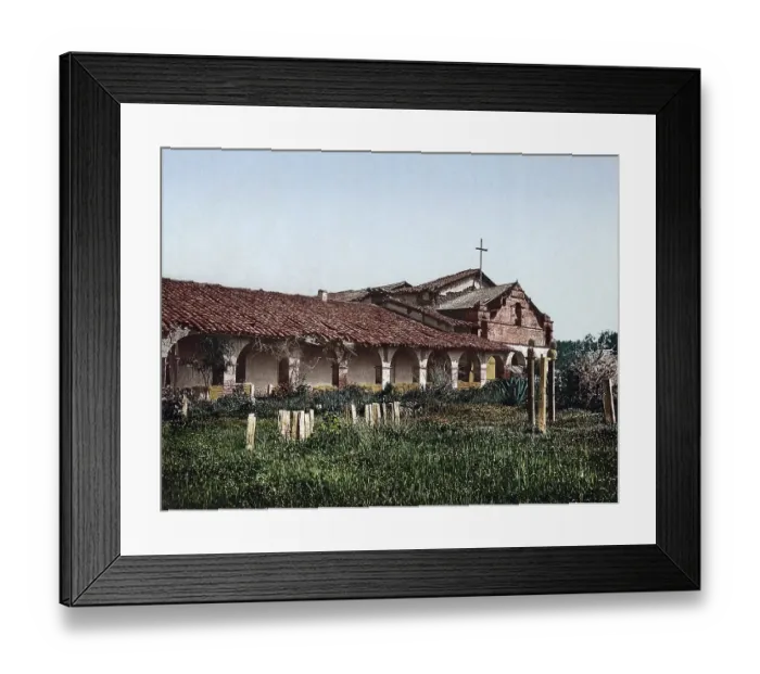 Framed Print : Mission San Antonio, San Francisco