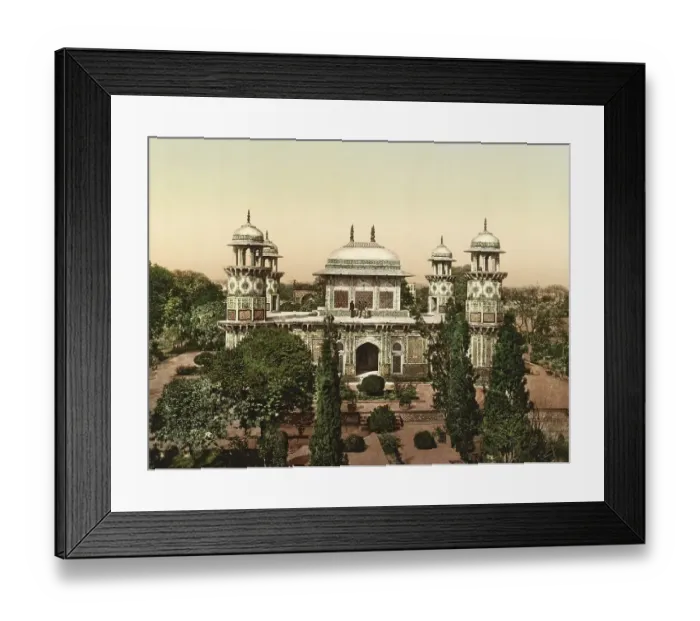 Framed Print : Agra. Mausoleum of Prince Etmad-Dowlah