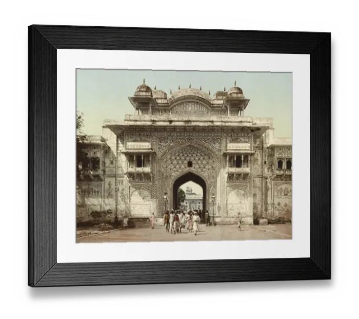 Framed Print : Jeypore, Jaipur. Maharajah's Palace