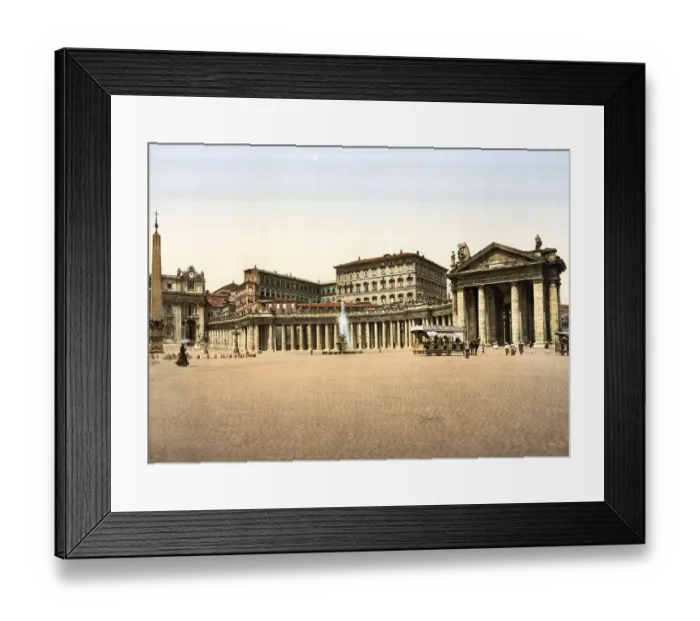 Framed Print : The First Vatican Council, Rome
