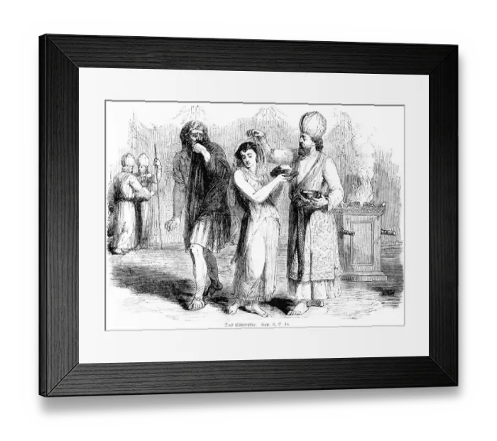 Framed Print : The Zeal Offering, Rebuke Offering Framed Print : The Zeal Offering, Rebuke Offering