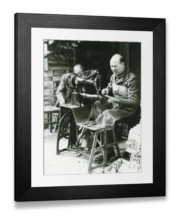 Framed Print : Cobbler, Bodrum, BueyuekSehir Province