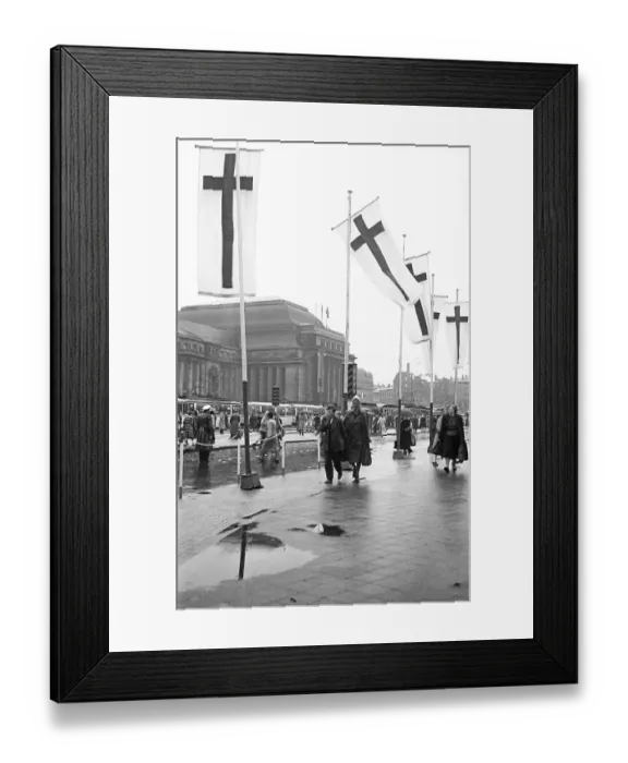 Framed Print : Protestant Church Congress, 1954