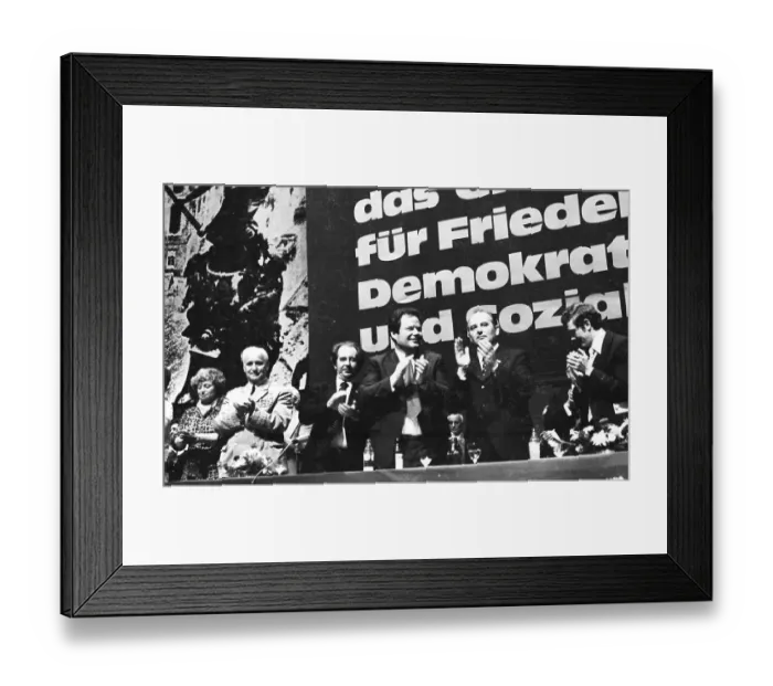 Framed Print : On 7 May 1975, the later General Secretary of the CPSU