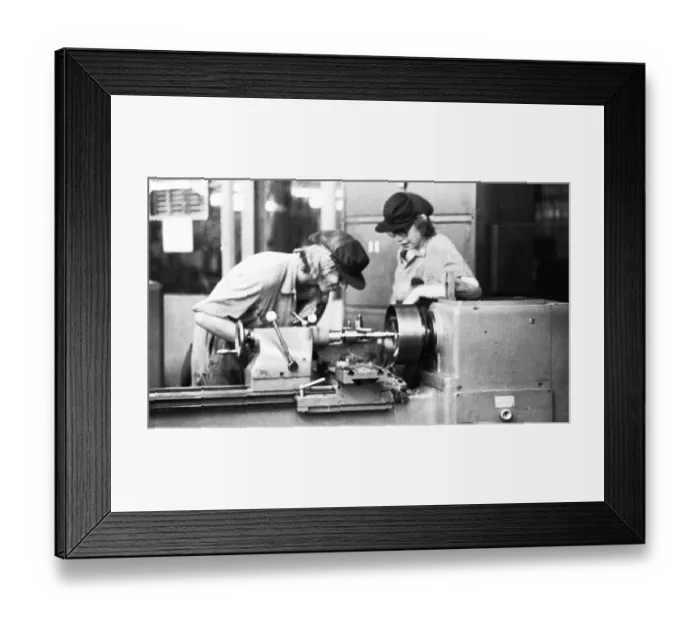 Framed Print : Apprenticeship at Opel in Bochum on 8 Framed Print : Apprenticeship at Opel in Bochum on 8