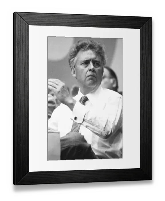 Framed Print : Election Party Congress of the SPD on 09