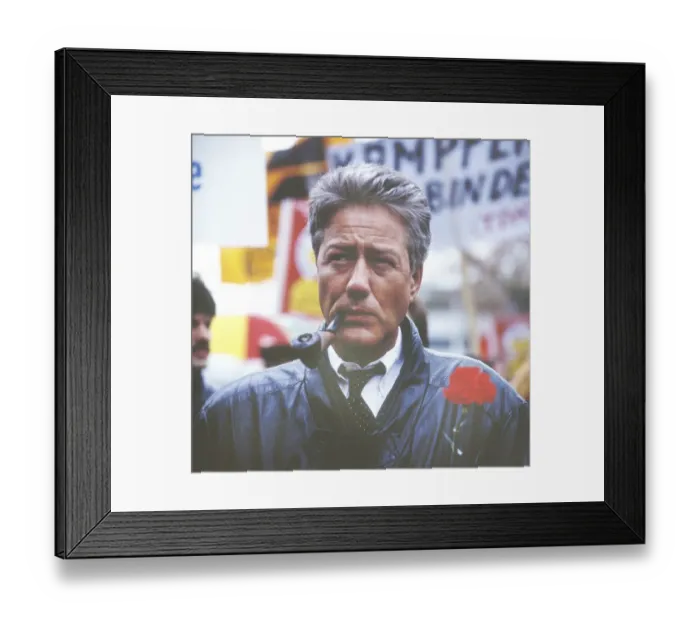 Framed Print : The DGB demonstrations on 1 May