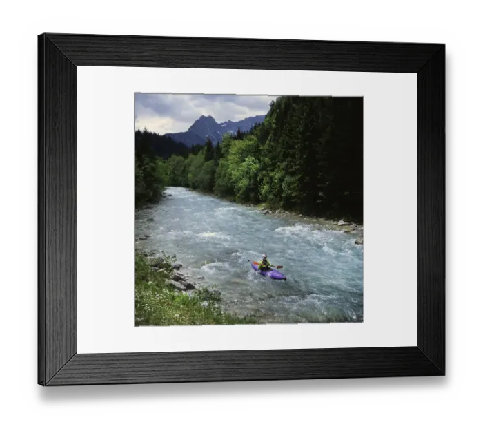 Framed Print : AUT, Austria, Karwendel: Lake Achensee