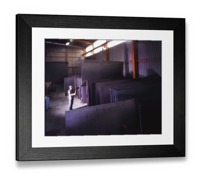 Framed Print : Mechanical engineering, Hemer at the company Sundwiger Eisenwerke
