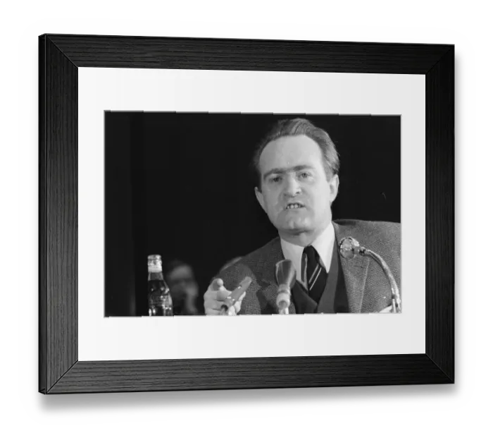 Framed Print : Personalities from politics, economy and culture from the years 1965-71 Framed Print : Personalities from politics, economy and culture from the years 1965-71