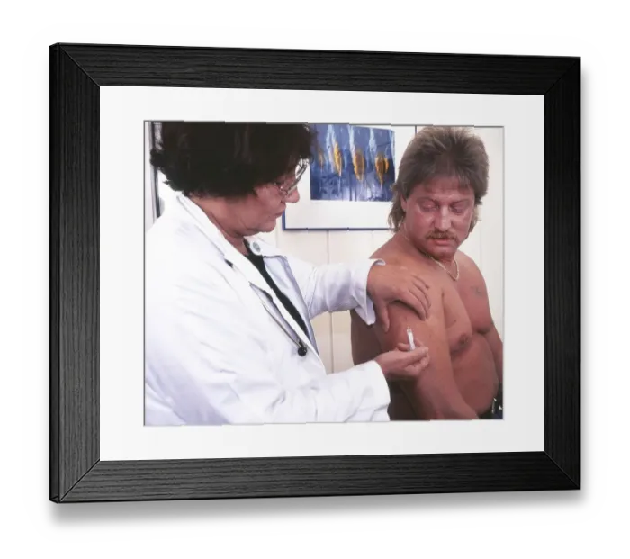 Framed Print : Various photos from the field of medicine Framed Print : Various photos from the field of medicine