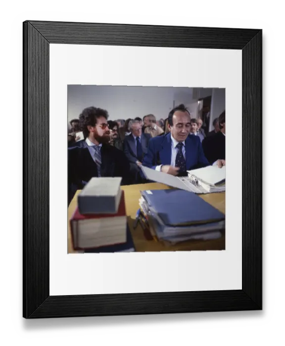 Framed Print : Eche DEU, Germany, Dortmund: Personalities from politics