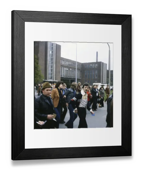 Framed Print : Eche DEU, Germany, Dortmund: Personalities from politics Framed Print : Eche DEU, Germany, Dortmund: Personalities from politics